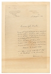 John Hancock Military Appointment Signed from 1776 During the Revolutionary War