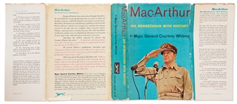 Douglas MacArthur Signed First Edition of His Biography ''MacArthur His Rendezvous with History''