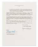 Boris Karloff Contract Signed -- With PSA/DNA COA
