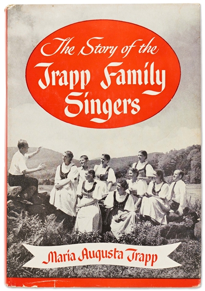 Maria von Trapp Signed Copy of ''The Story of the Trapp Family Singers'' -- With PSA/DNA COA