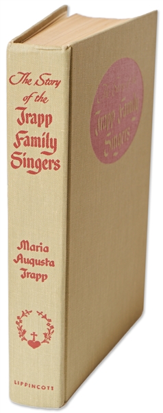 Maria von Trapp Signed Copy of ''The Story of the Trapp Family Singers'' -- With PSA/DNA COA