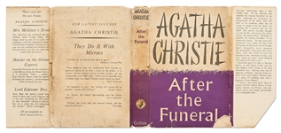 First UK Edition of ''After the Funeral'' by Agatha Christie, in Original Dust Jacket