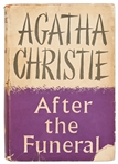 First UK Edition of ''After the Funeral'' by Agatha Christie, in Original Dust Jacket
