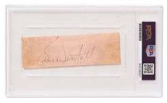 Rogers Hornsby Signature -- Encapsulated by PSA/DNA