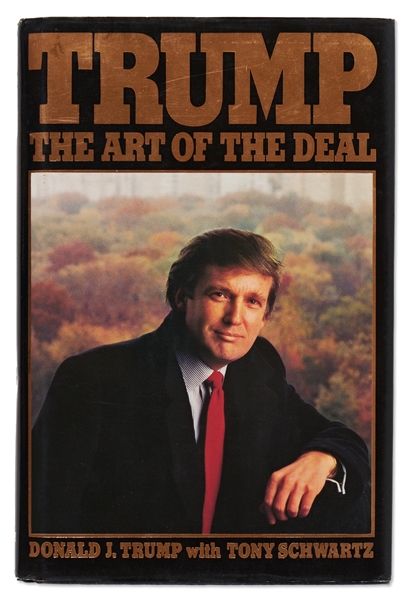 Donald Trump Signed First Edition of ''The Art of the Deal'' -- With PSA/DNA COA