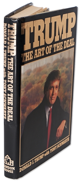 Donald Trump Signed First Edition of ''The Art of the Deal'' -- With PSA/DNA COA