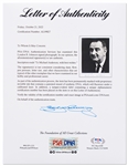 Lyndon B. Johnson Signed 8'' x 10'' Photo -- With PSA/DNA COA