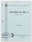 NASA Report Regarding the Moons Surface -- Original Copy of Lunar Surface Data Book 19 Published November 1968
