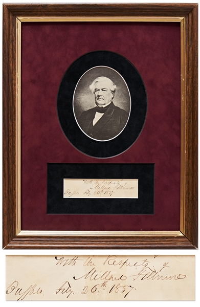 Millard Fillmore Signature