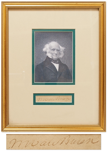 Martin Van Buren Signature