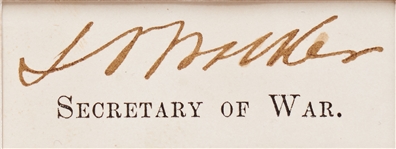 Jefferson Davis and His Confederate Cabinet Signed Display -- Includes Signatures of Robert E. Lee, Jefferson Davis, Judah P. Benjamin, Alexander H. Stephens & 5 More -- With PSA/DNA COAs