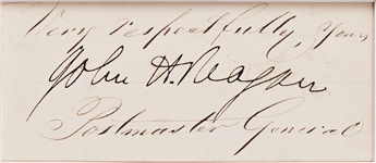 Jefferson Davis and His Confederate Cabinet Signed Display -- Includes Signatures of Robert E. Lee, Jefferson Davis, Judah P. Benjamin, Alexander H. Stephens & 5 More -- With PSA/DNA COAs