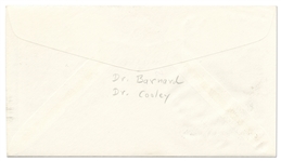 Doctors Christiaan Barnard and Denton Cooley Signed First Day Cover ''Honoring American Blood Donors''
