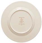 Ronald Reagan White House Salad Plate China from the Lenox Exhibit Collection -- Formal Design Used for State Dinners