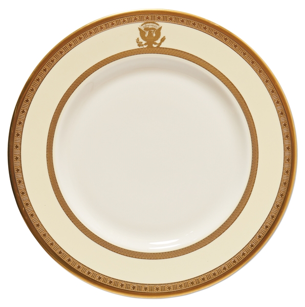 Woodrow Wilson White House Salad Plate China from the Lenox Exhibit Collection