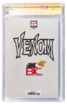 Tom Hardy & Todd McFarlane Signed ''Venom'' #1 Comic Book -- CGC Encapsulated & Graded 9.8