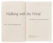 John Lewis ''Walking With the Wind'' Signed Civil Rights Book