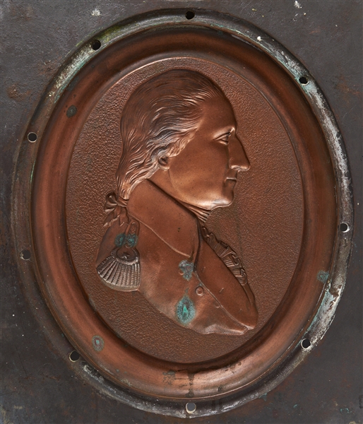 Double Copper Mold of George Washington