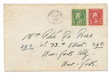 Peter Lawford Autograph Letter Signed as a 16 Year-Old -- ''...I made a picture in Hollywood for M.G.M. (Lord Jeff)...'' -- With PSA/DNA COA
