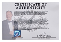 Kryptonite Rock Signed by Gene Hackman as Lex Luthor from ''Superman''
