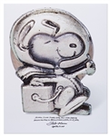 Fred Haise Signed 16'' x 20'' Photo of NASA's Silver Snoopy Award