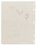 Robert Indiana Signed ''LOVE'' Sketches