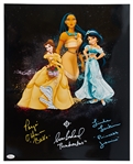 Large 16'' x 20'' Photo Signed by Three Disney Heroines: Paige O'Hara from ''Beauty and the Beast'', Irene Bedard from ''Pocahontas'' & Linda Larkin from ''Aladdin'' -- With JSA COA