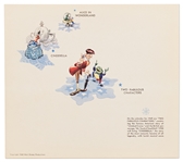 Original 1948 Walt Disney Productions Christmas Card