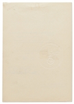 Adolf Hitler Document Signed on 24 June 1941, Two Days After the Start of Operation Barbarossa -- With University Archives COA