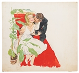 Marshall Dawson Miller Gouache on Board Illustration Artwork