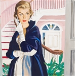 Marshall Dawson Miller Gouache on Board Illustration Artwork