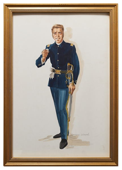Burt Lancaster Original Costume Sketch