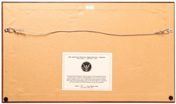 Ronald Reagan Signed Limited Edition Photo of His Presidential Library -- Panoramic Photo Measures 14.5'' x 5''