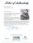 Cesar Romero Signed 8'' x 10'' Photo as the Joker from ''Batman'' -- With PSA/DNA COA
