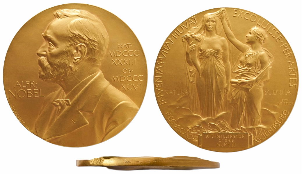 Nobel Prize in Chemistry Awarded to Richard Millington Synge in 1952 -- Synge Invented Partition Chromatography, a Revolutionary Way to Separate Particles that Unlocked the Mysteries of DNA