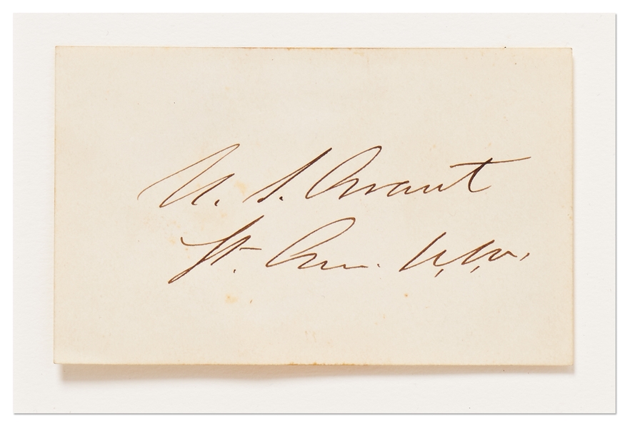 Ulysses S. Grant Signature