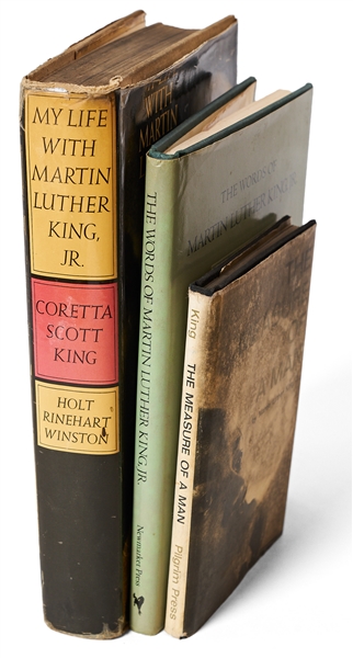 Martin Luther King, Jr. Signed Edition of ''Strength to Love'' -- Plus Three Books Signed by Coretta Scott King