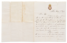King Kalakaua Autograph Letter Signed -- Kalakaua Was the Last King of the Hawaiian Islands