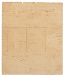 George Washington Signed Three-Language Ship's Papers -- Signed as President in 1796