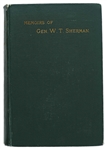 Civil War General William Tecumseh Sherman Signed Memoirs