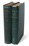 Civil War General William Tecumseh Sherman Signed Memoirs