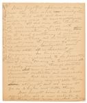 Warren G. Harding Signed & Handwritten 33pp. Speech -- ''We ought to declare an end to bureaucracy, crowned with autocracy…to a government by law and the free activities of a law-abiding people''