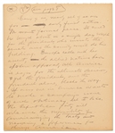 Warren G. Harding Signed & Handwritten 33pp. Speech -- ''We ought to declare an end to bureaucracy, crowned with autocracy…to a government by law and the free activities of a law-abiding people''