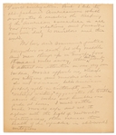 Warren G. Harding Signed & Handwritten 33pp. Speech -- ''We ought to declare an end to bureaucracy, crowned with autocracy…to a government by law and the free activities of a law-abiding people''