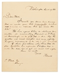 Millard Fillmore Autograph Letter Signed, Setting the Time & Place of the 1839 Whig Convention to Nominate William Henry Harrison for President