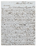 Incredible Zachary Taylor Autograph Letter Signed from May 1846 After Crossing the Rio Grande in the Mexican-American War -- ''…We are now all encamped on the Mexican soil without firing a gun…''