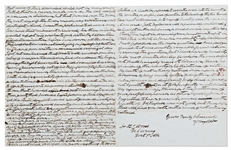 Incredible Zachary Taylor Autograph Letter Signed from May 1846 After Crossing the Rio Grande in the Mexican-American War -- ''…We are now all encamped on the Mexican soil without firing a gun…''