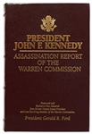 Gerald Ford Signed Deluxe Limited Edition of the Warren Commission Report