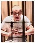 Anthony Hopkins Signed 16'' x 20'' Photo from ''Silence of the Lambs''
