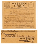 Ernest Hemingway Autograph Letter Signed from 1938 After Returning from the front in Spain -- Hemingway Writes to an Author About the Short-Lived Ken Magazine with Mention of Gertrude Stein